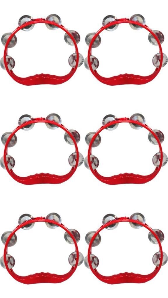 ZİLLİ TEF 6 ADET KIRMIZI DEF