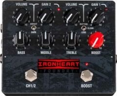 Laney Ironheart IRF-LOUDPEDAL 60W 2 Kanal Amfi Pedalı