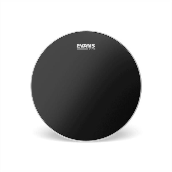 EVANS B06ONX2 6'' DERİ TOM KUMLU SİYAH ÇİFT KAT (15 MİL)