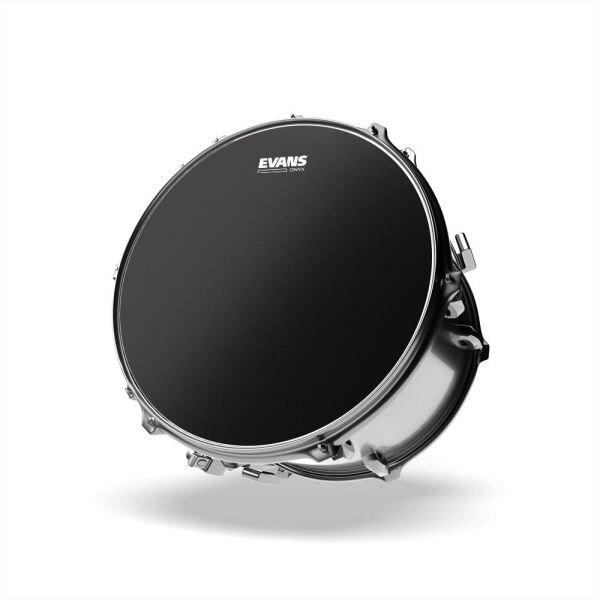 EVANS B06ONX2 6'' DERİ TOM KUMLU SİYAH ÇİFT KAT (15 MİL)