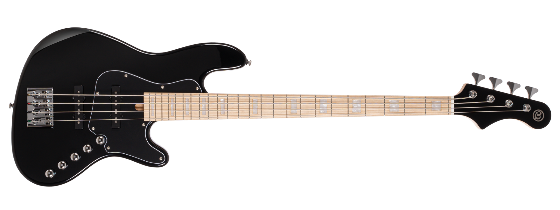 CORT NJS4BK BASS GİTAR, 4 TELLİ, ÇANTALI, SİYAH