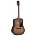AKUSTİK GİTAR, OPEN PORE TRANS BLACK BURST,