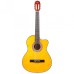 Angel ACG100C-N 4/4 Cutaway Naturel Klasik Gitar