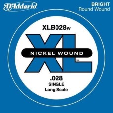 BAS GİTAR TEK TEL, (DO), XL NICKEL WOUND, 0.028 GAU