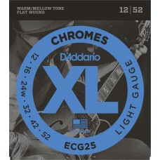 ELEKTRO GİTAR TEL SETİ, CHROMES, LIGHT GAUGE (12-52
