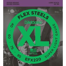 BAS GİTAR TEL SETİ, FLEXSTEELS, SUPER LIGHT GAUGE,
