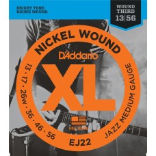 ELEKTRO GİTAR TEL SETİ, XL, NICKEL WOUND, JAZZ LIGH