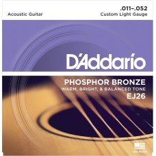 AKUSTİK GİTAR TEL SETİ, PHOSPHOR-BRONZE, CUSTOM LIG