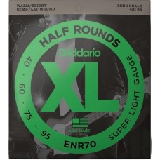 BAS GİTAR TEL SETİ, HALF ROUND BASS, REGULAR LIGHT
