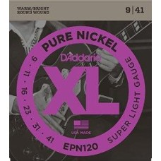ELEKTRO GİTAR TEL SETİ, XL, PURE NICKEL, 9-41, SUPE