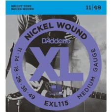 ELEKTRO GİTAR TEL SETİ, XL, 11-49, NICKEL WOUND, BL