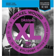 ELEKTRO GİTAR TEL SETİ, XL, 9-40, NICKEL WOUND, BAL