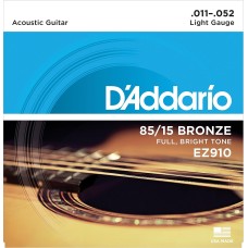 AKUSTİK GİTAR TEL SETİ, 85/15 BRONZE, LIGHT GAUGE (