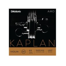 DADDARIO KEMAN TEL SETİ, KAPLAN AMO, 4/4 SCALE, LIGHT TENSIO
