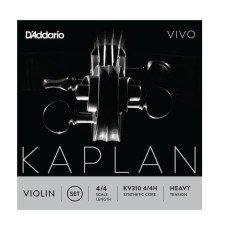 DADDARIO KEMAN TEL SETİ, KAPLAN VIVO, 4/4 SCALE, HEAVY TENSI