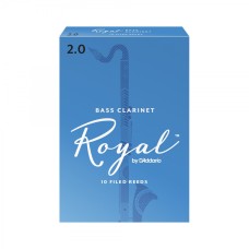 D'Addario Woodwinds Royal REB1020 Bas Klarnet Kamışı No:2