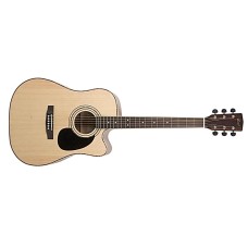 CORT ELEKTRO AKUSTİK GİTAR, NATÜREL SATİN, LADİN KAPAK,