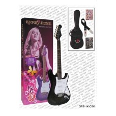 ELEKTRO GİTAR GYPSY ROSE SET (GIGBAG, STRAP, STICKE