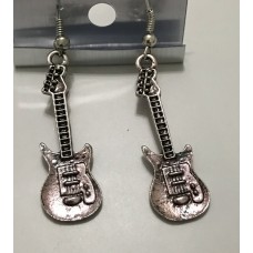 Elektro Gitarlı Küpe