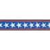 GİTAR ASKISI 50MM LOCK-STARS/STRIPES