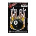 GTR TATTOO- FLAME 8 BALL STİCKER