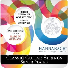 Hannabach 600MTG3C Klask Gitar Teli (G3 Karbon)
