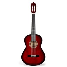 VALENCIA KLASİK GİTAR 4/4 KIRMIZI SUNBURST SAP AYARLI