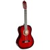 VALENCIA KLASİK GİTAR 4/4 KIRMIZI SUNBURST SAP AYARLI