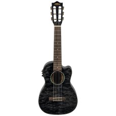 Lanikai QM-BKCEG Quilted Maple Guitalele