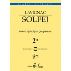 Lavignac 2A Solfej Piyano Eşlikli Şan Çalışmaları