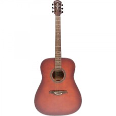 Madison MAG-41M-TRD Trans Red Akustik Gitar