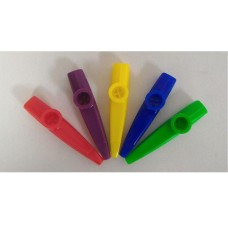 PLASTİK KAZOO 5 FARKLI RENK SEÇENEĞİYLE