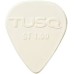 TUSQ Pick 1.00mm White 6 Pack Bright Tone
