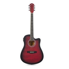 Zoppran ACZP150RDS Kırmızı Elektro Akustik Gitar