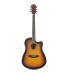 Zoppran ACZP150SB Sunburst Elektro Akustik Gitar