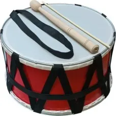 Çocuk Davulu 30cm - Kırmızı