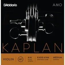 DADDARIO KEMAN TEL SETİ, KAPLAN AMO, 4/4 SCALE, MEDIUM TENSI