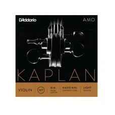 DADDARIO KEMAN TEL SETİ, KAPLAN AMO, 4/4 SCALE, LIGHT TENSIO