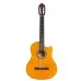 VC104TBUS KLASİK GİTAR 4/4 NATUREL CUTAWAY SAP AYARLI